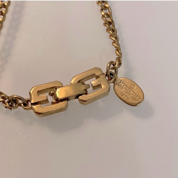Givenchy Chic Gold-Tone Double Chain Necklace - Picture 3 of 5